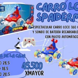 Carro loco de personajes