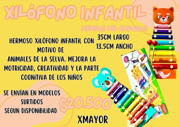 Xilófono de animales